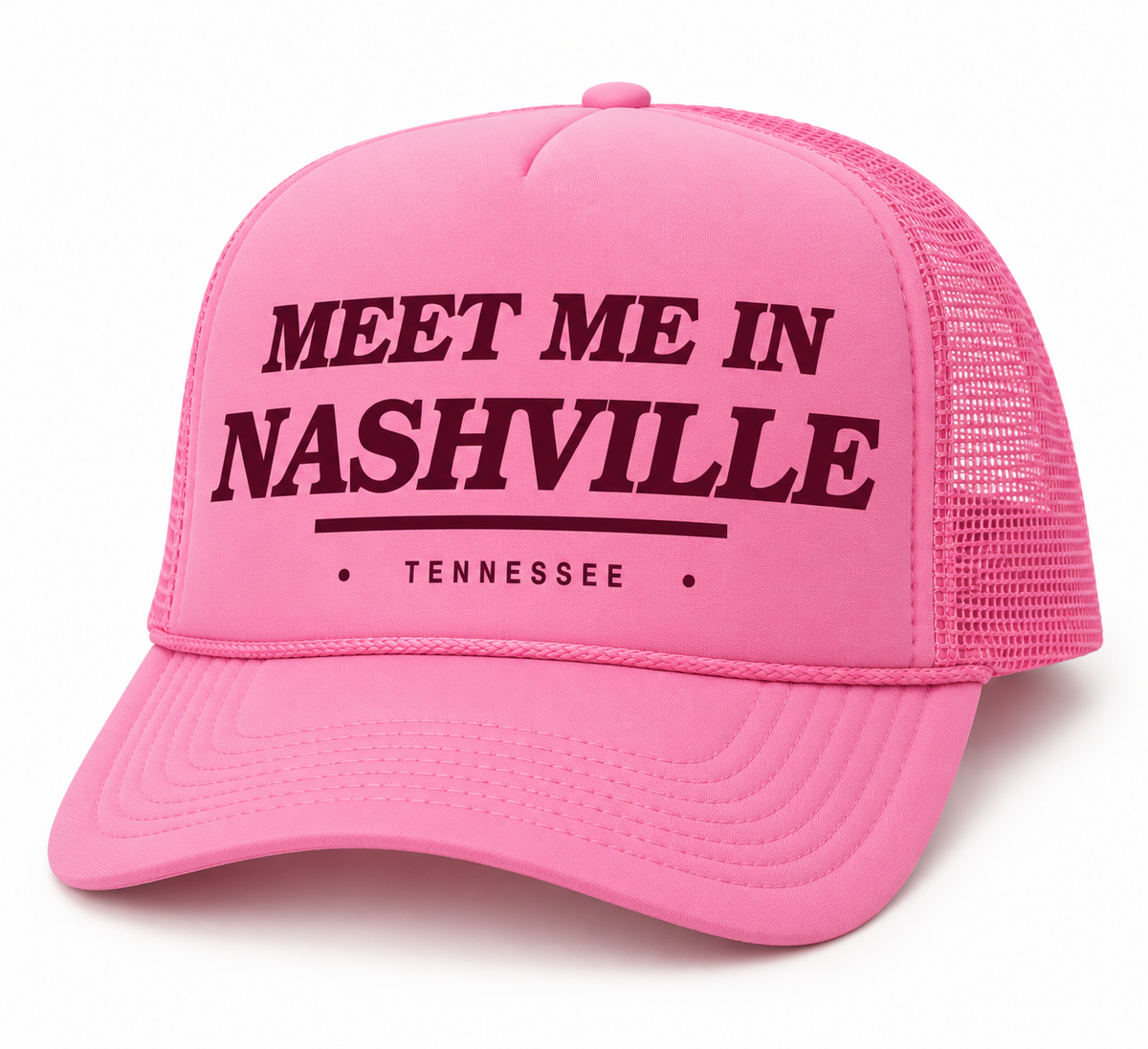 Meet Me In Nashville Snapback Hat