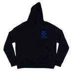 Make Money Not Friends Hoodie Fragment Blue