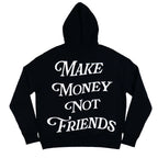 Make Money Not Friends Hoodie Classic White