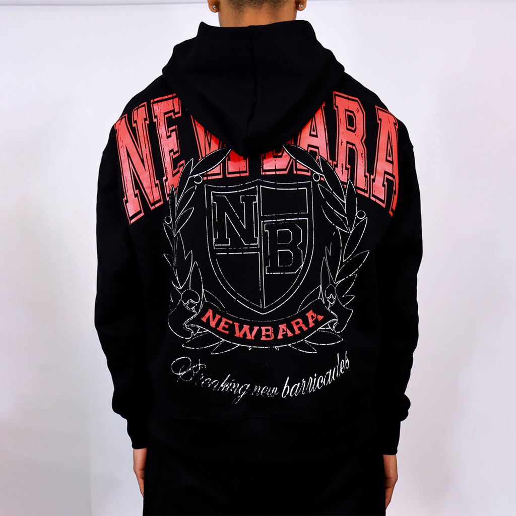 Crest Hoodie Oracle Red
