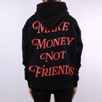 Make Money Not Friends Hoodie Oracle Red