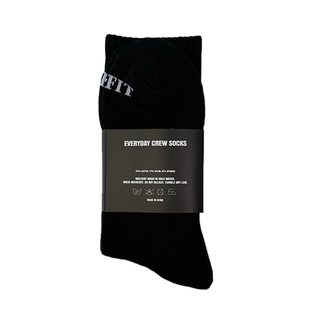 Crew-Socken mit Stempelmotiv