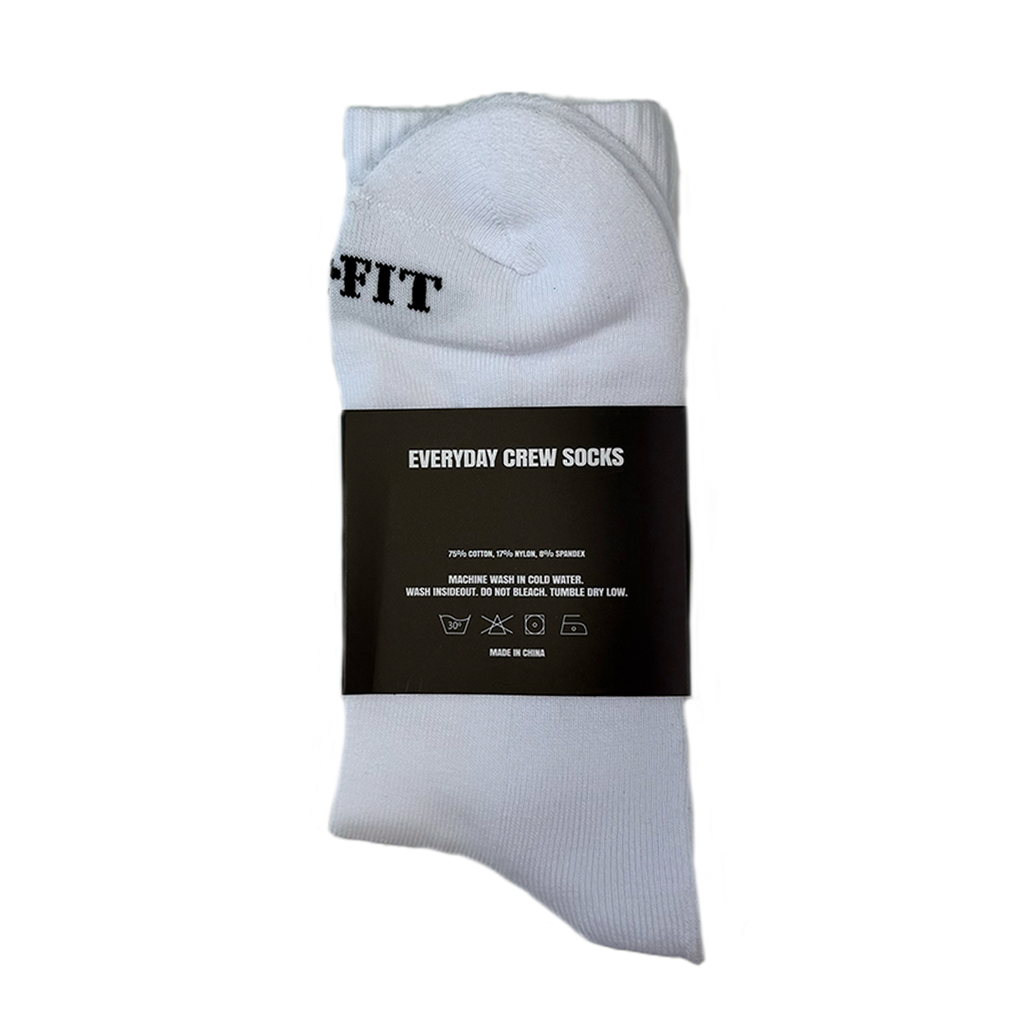 Crew-Socken mit Stempelmotiv